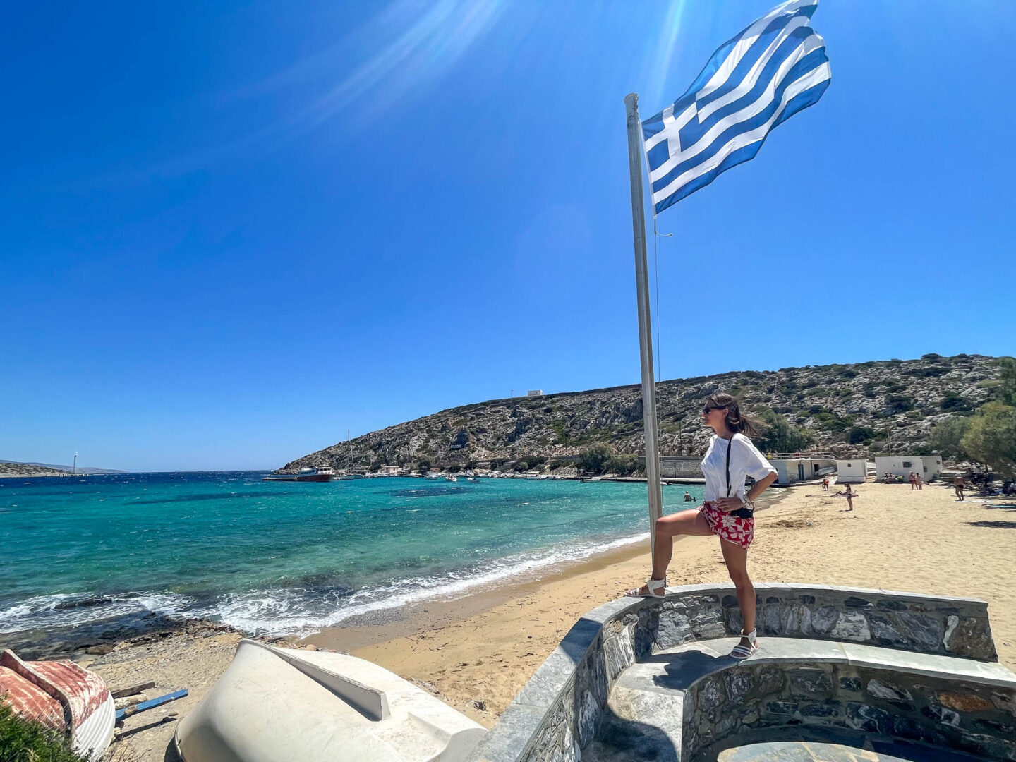 Irakleia Agios Georgios beach