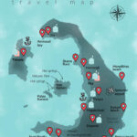 Santorini Greece Travel Map