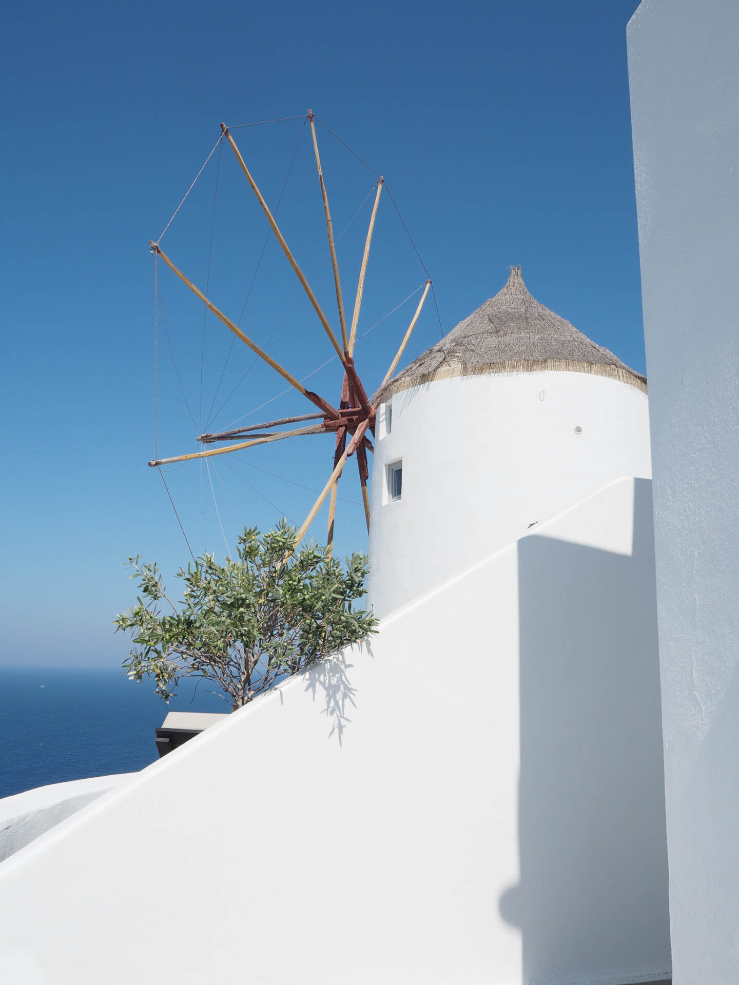 Santorini Oia windmill