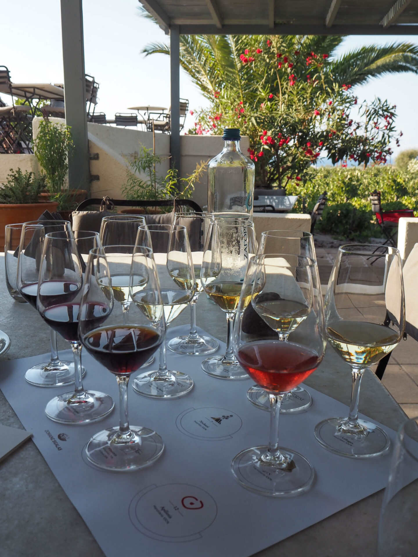 Santorini Sigalas winetasting