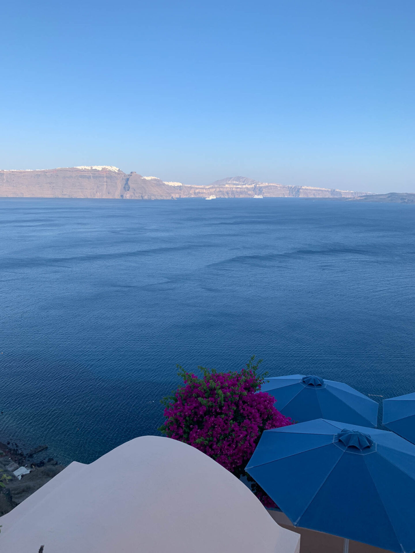 Santorini caldera view from Oia