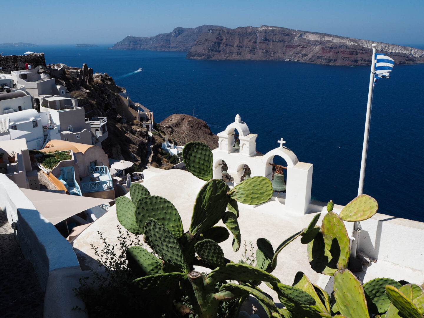 Santorini Oia belltower