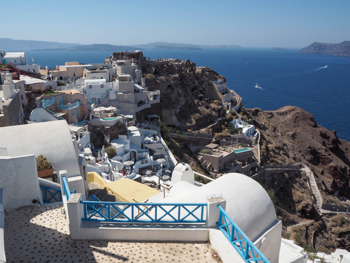 Santorini Oia north side