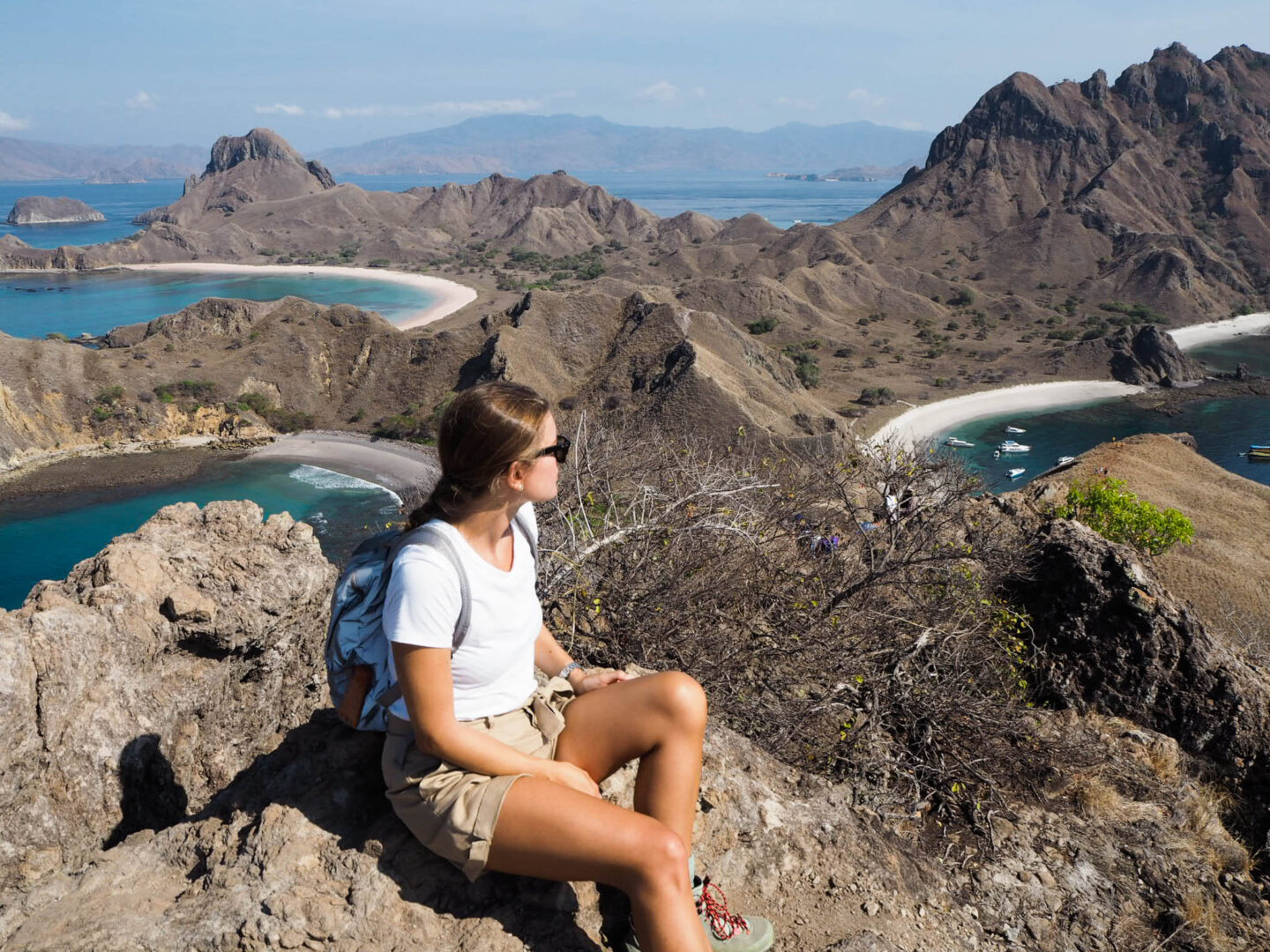 Komodo Padar island 3 bay view