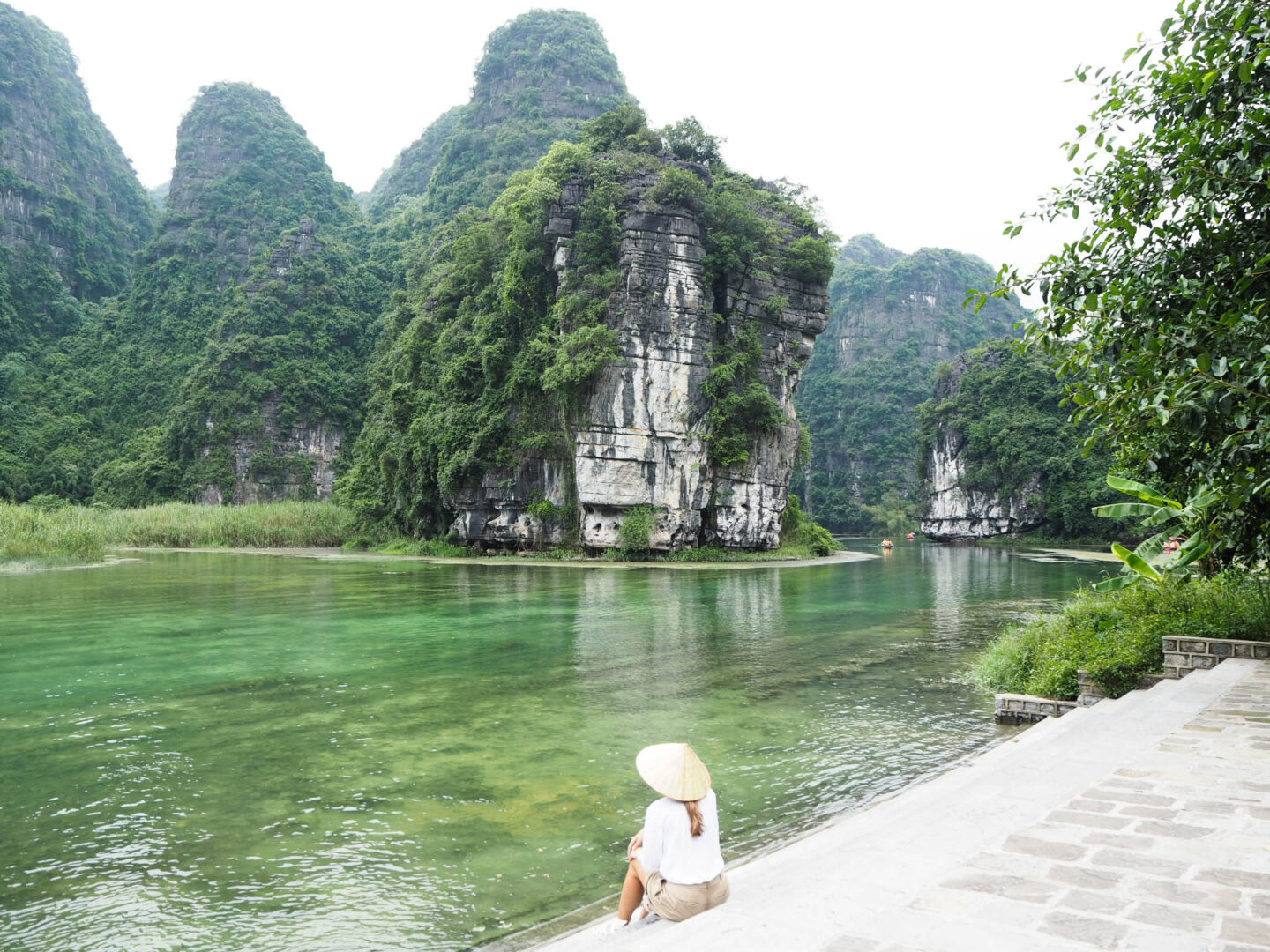 Ninh Binh temple steps