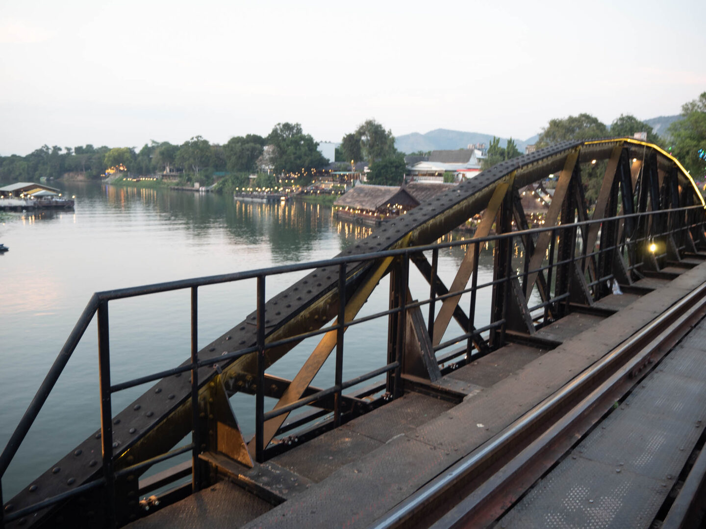 River Kwai Bridge dusk