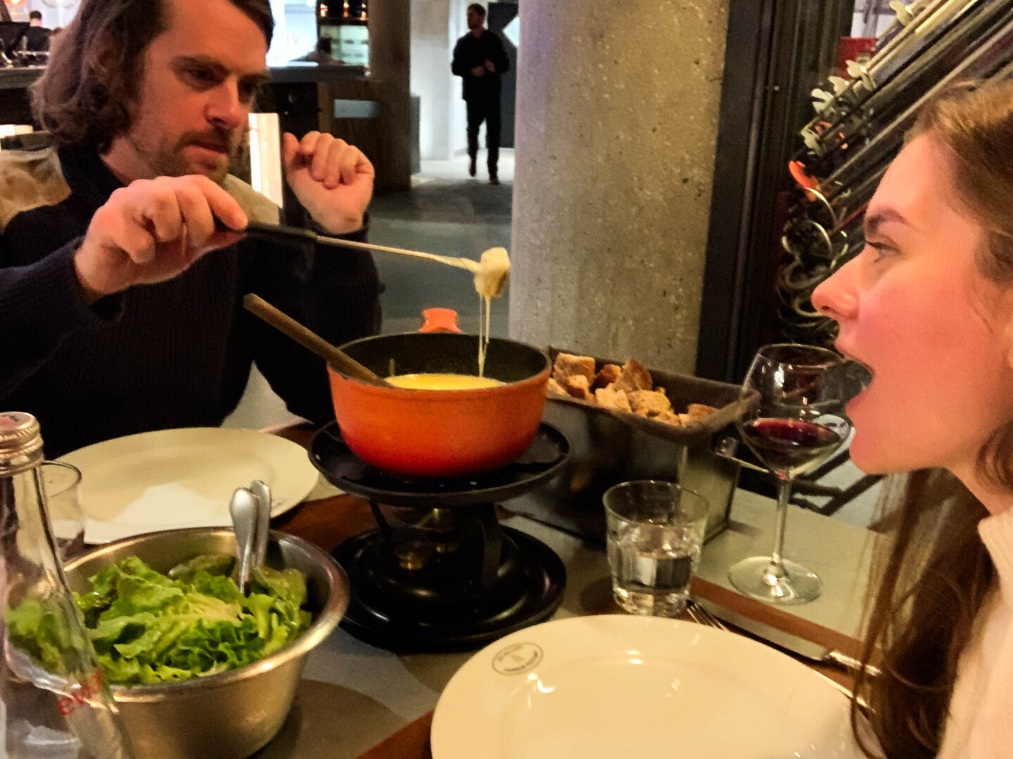 Val d Isere Fondue Factory meal