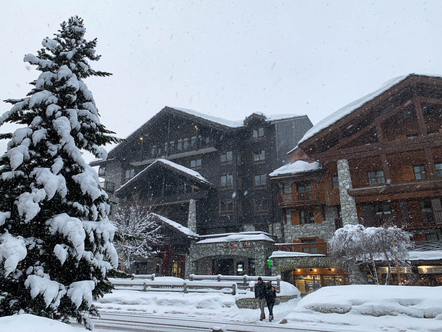 Val d Isere main street