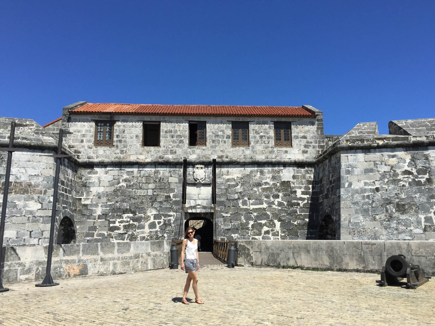 Havana Castillo de la Real Fuerza gate