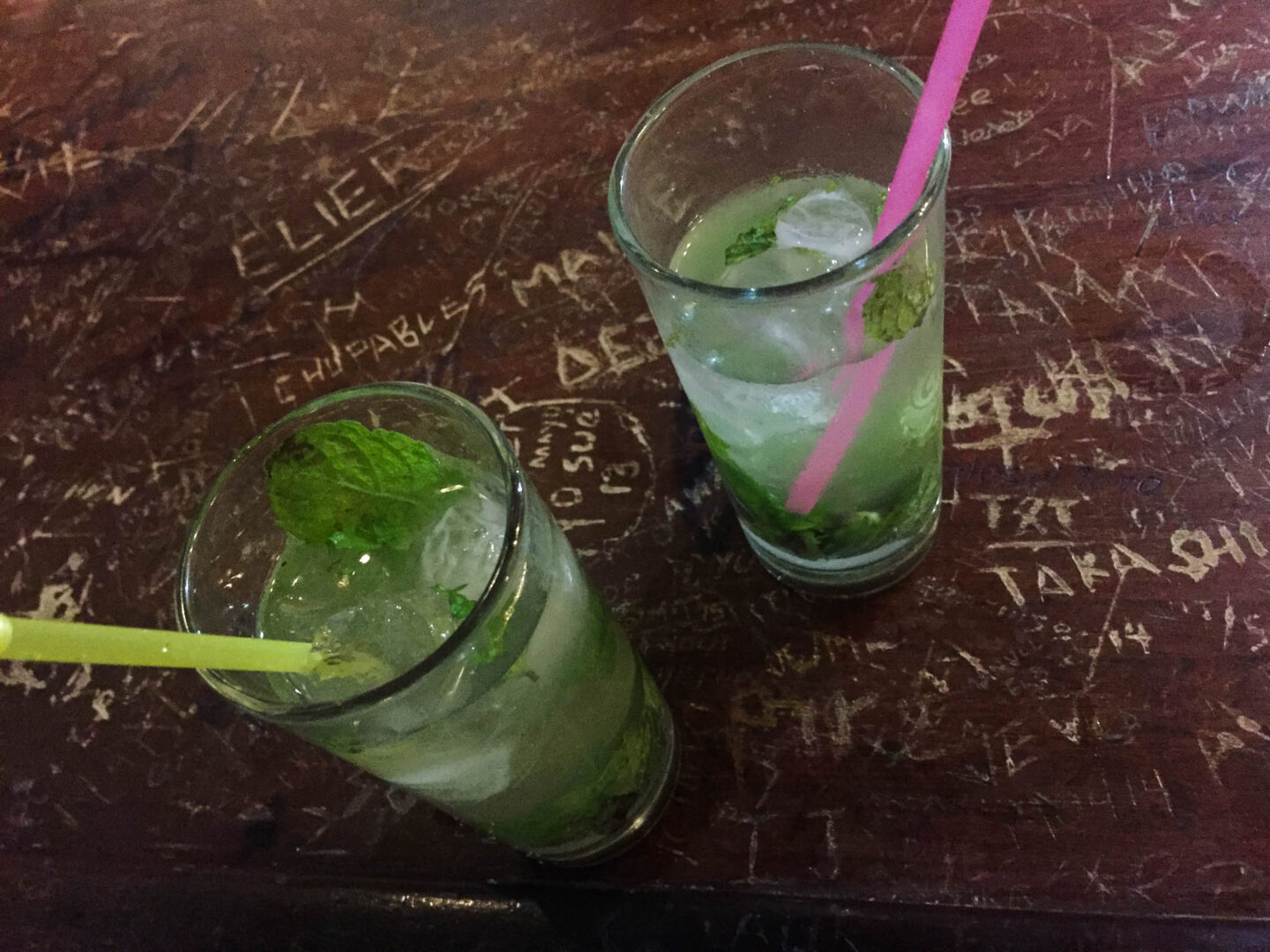 Havana La Bodeguita de Medio mojitos