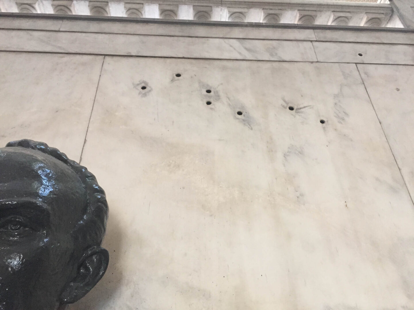 Havana Museum of the Revolution bullet holes