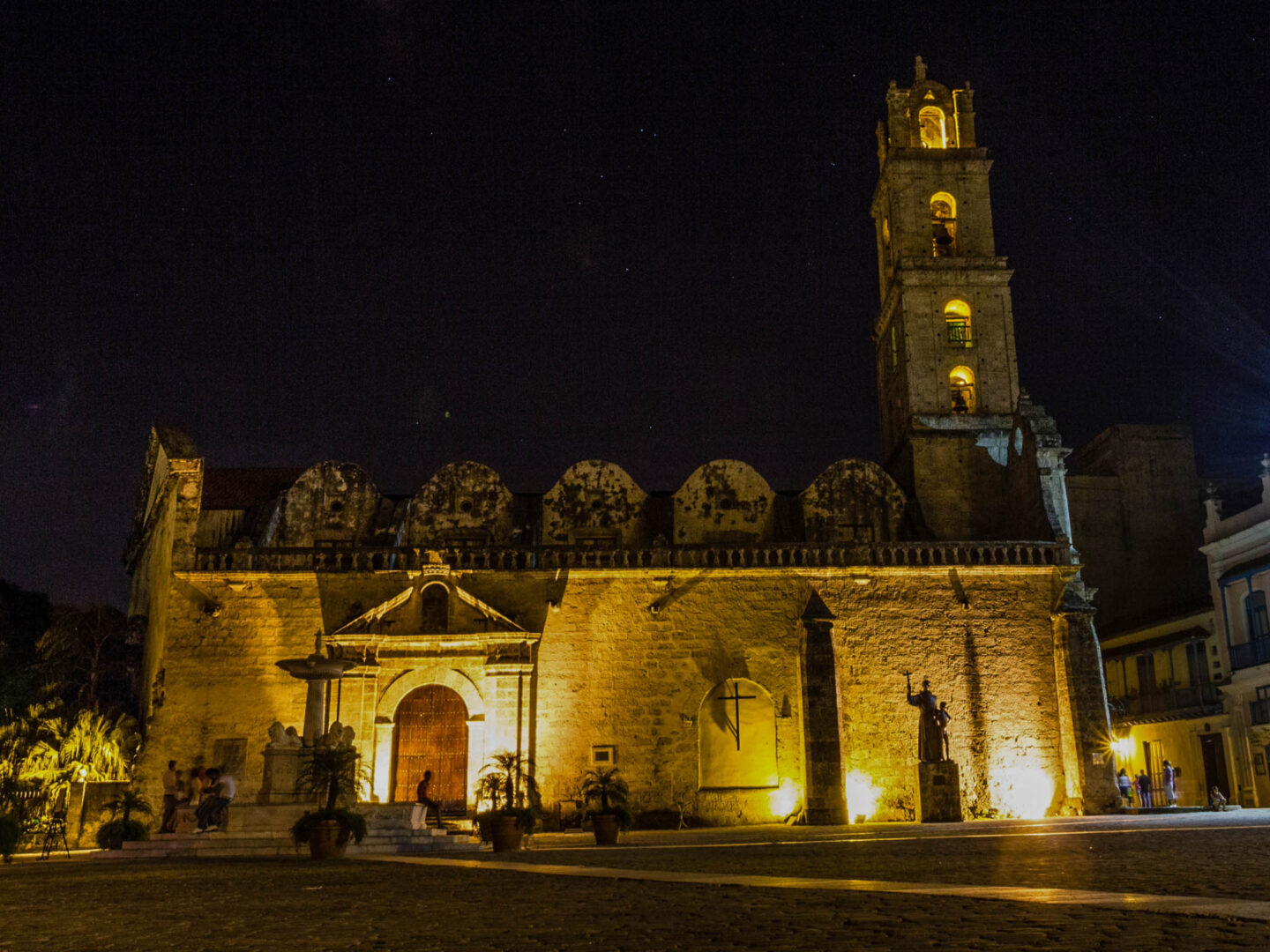 Havana Plaza de San Franscisco de Asis church