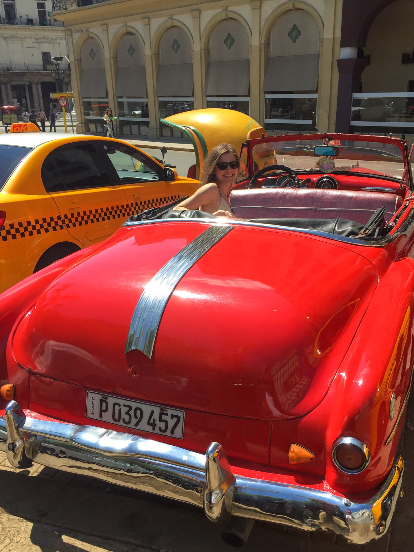 Havana vintage car ride