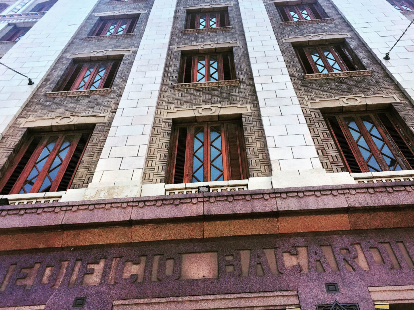 Havana Edificio Bacardi architecture details