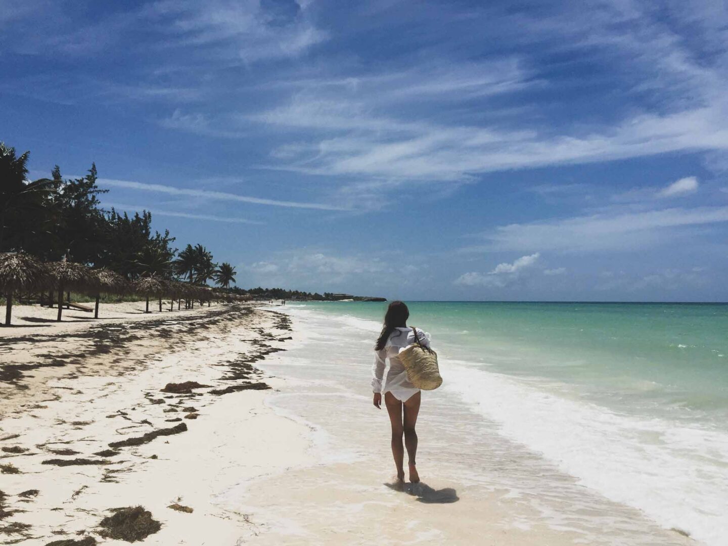 Melia Cayo Coco beach walk