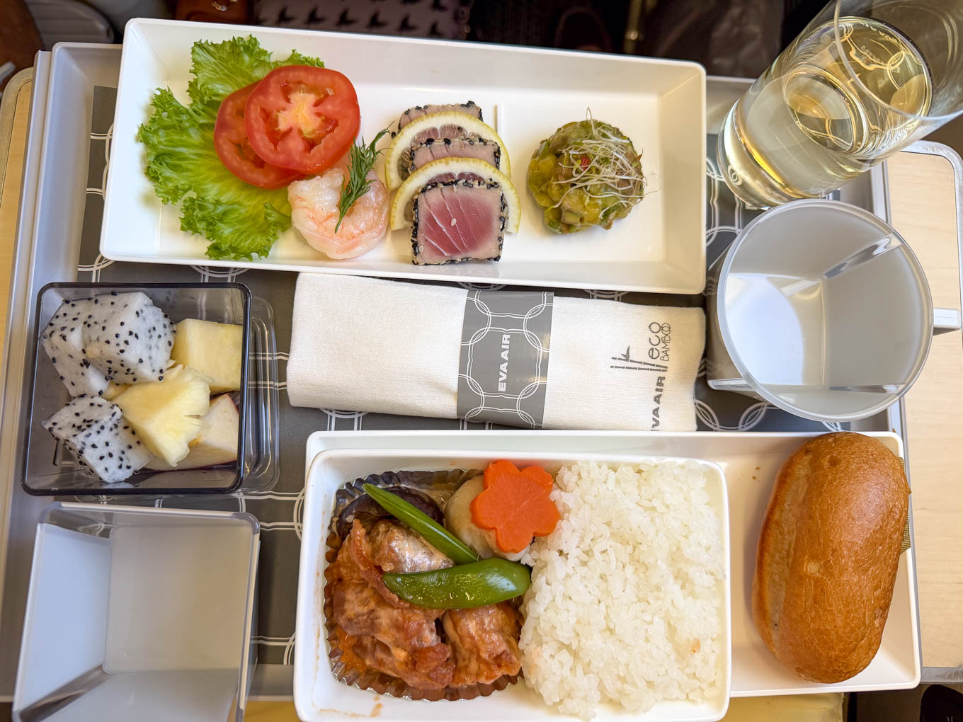 Eva Air Premium Economy BKK LHR flight review 1