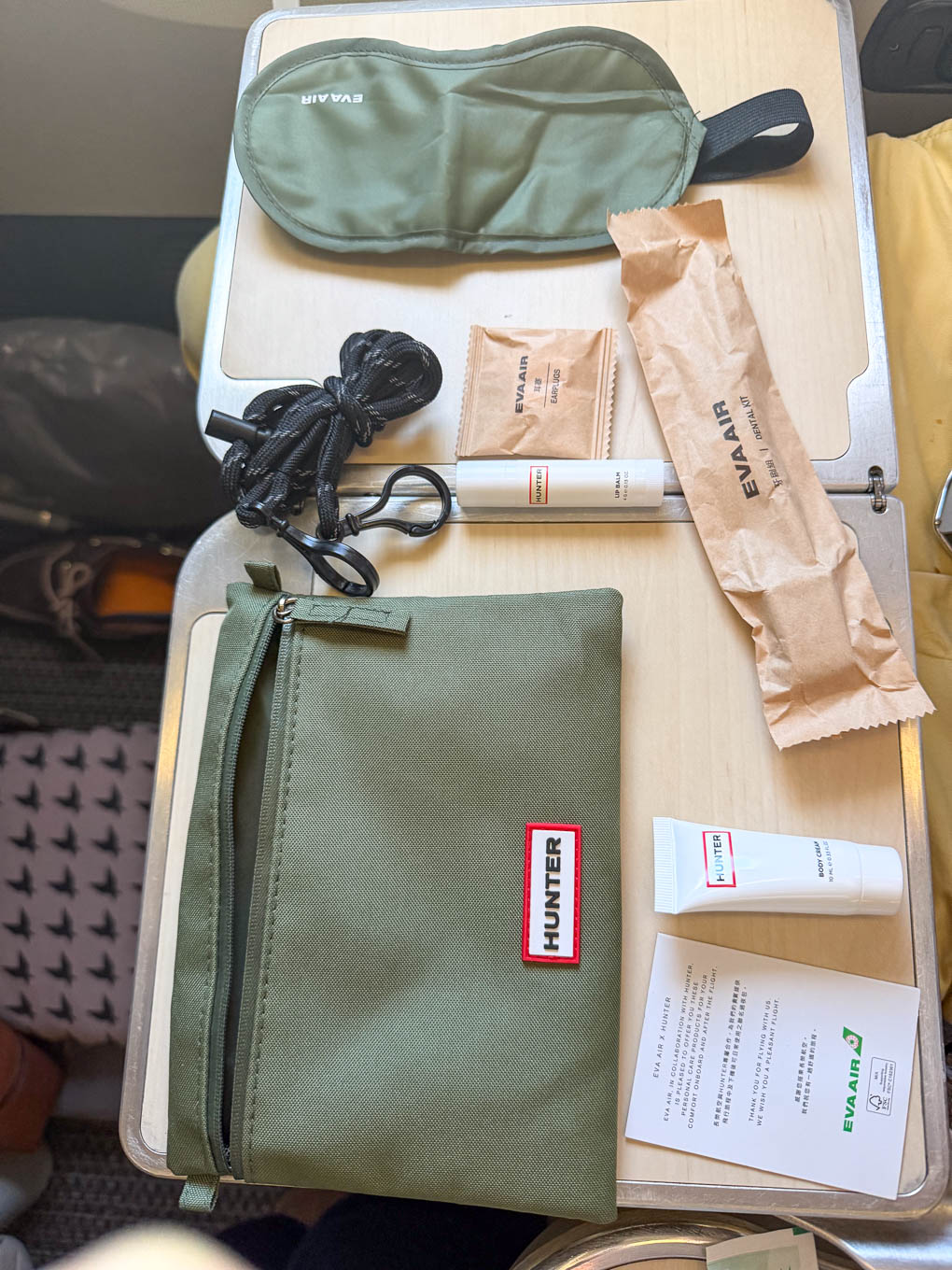 Eva Air Premium Economy BKK LHR flight review 3