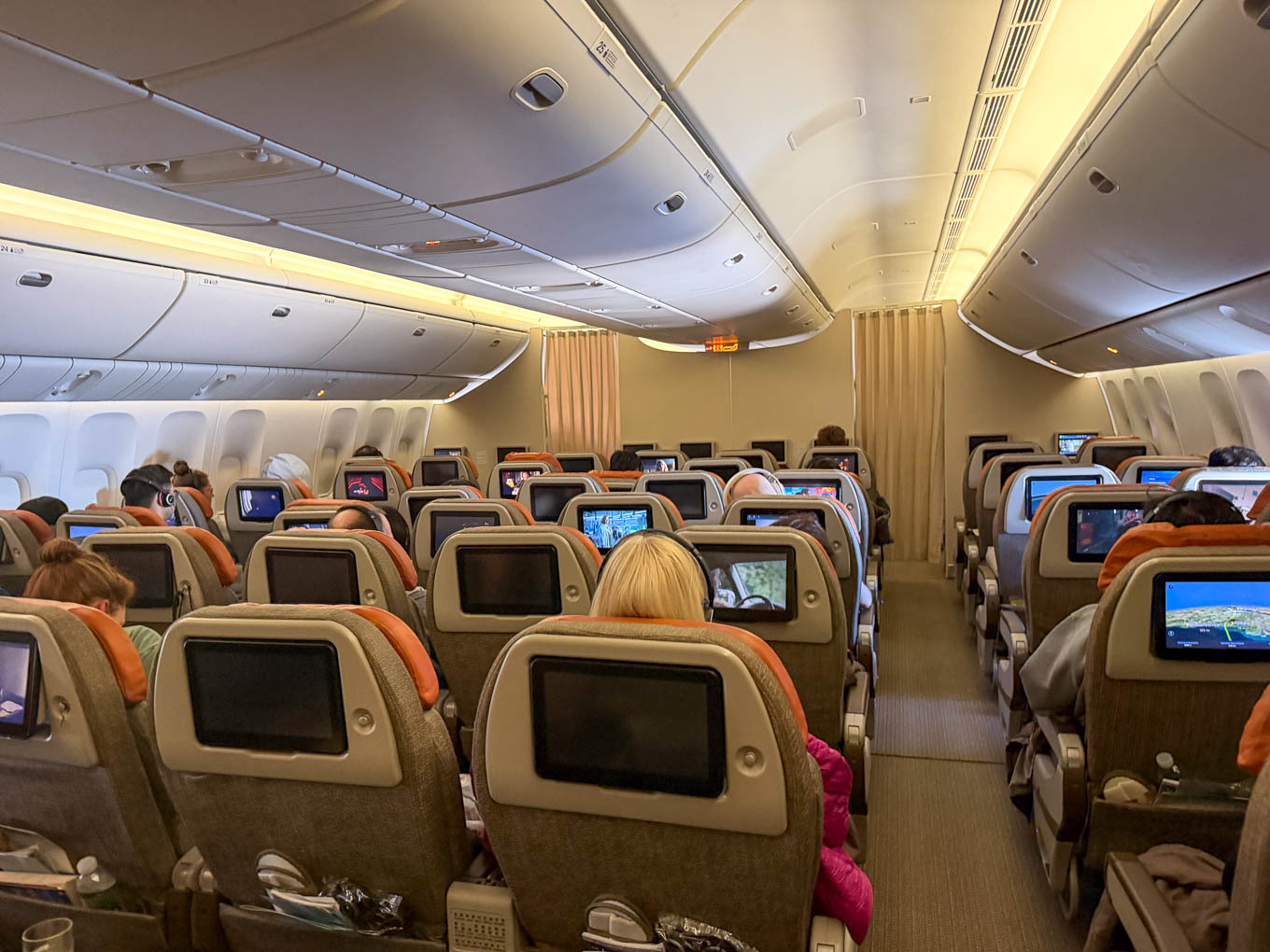Eva Air Premium Economy BKK LHR flight review 6