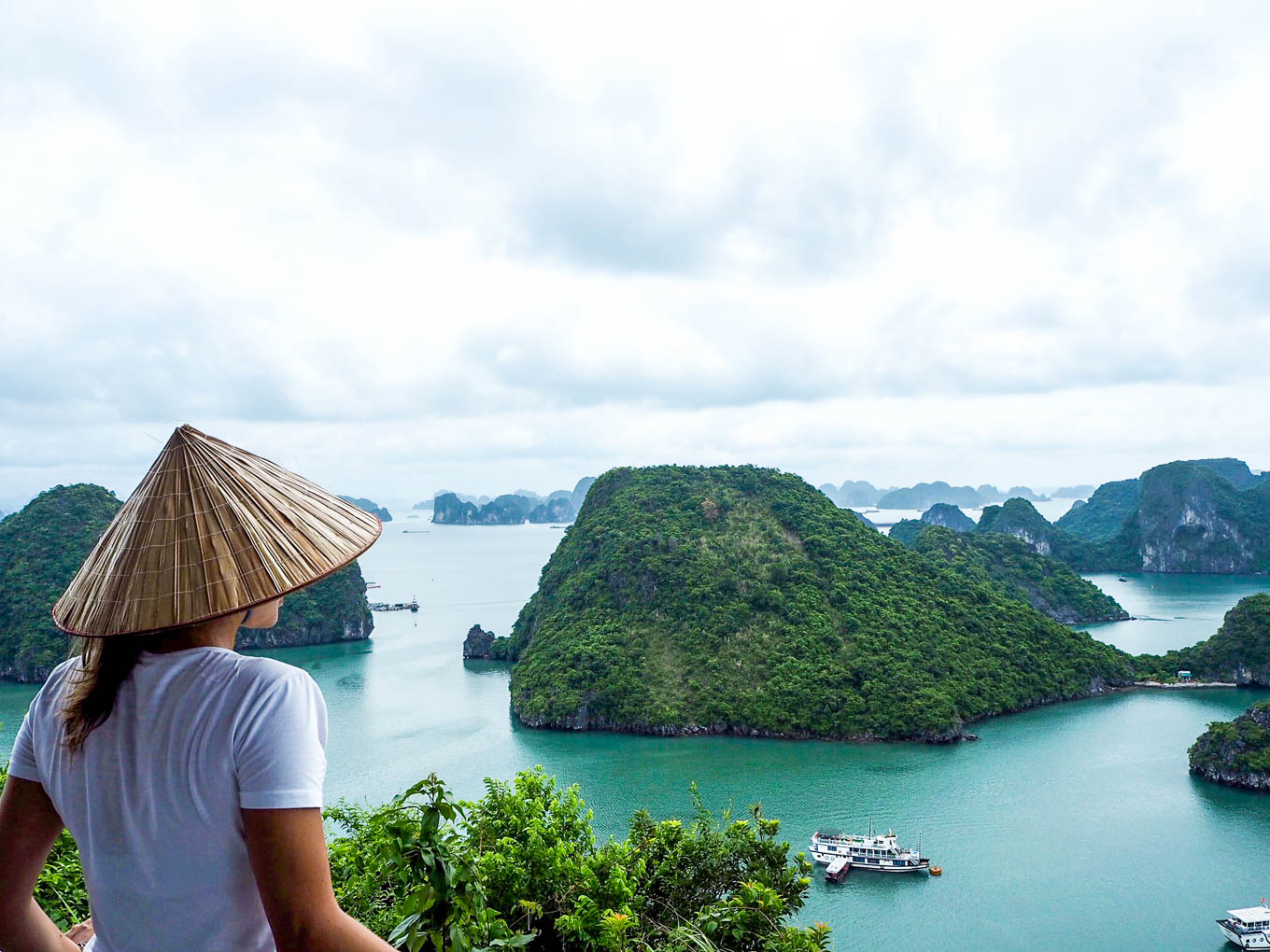 Ha Long Bay Vietnam Titov Island 1