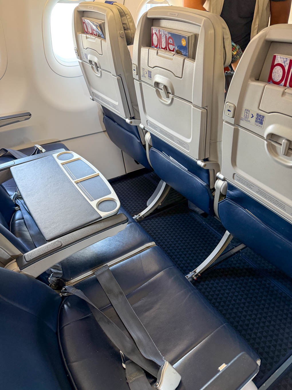 Aegean Business Class seat 2