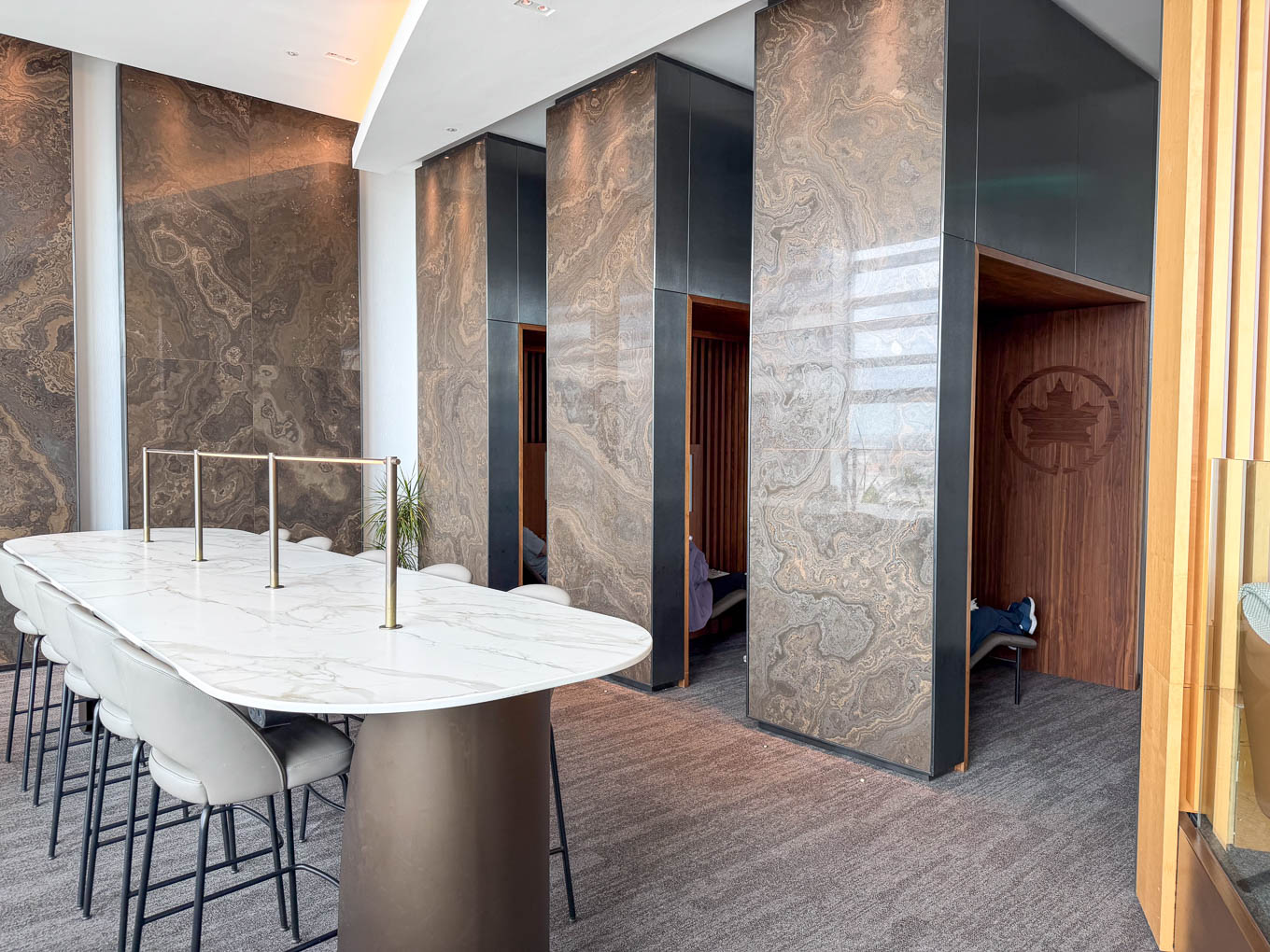Air Canada Heathrow T2 lounge 2