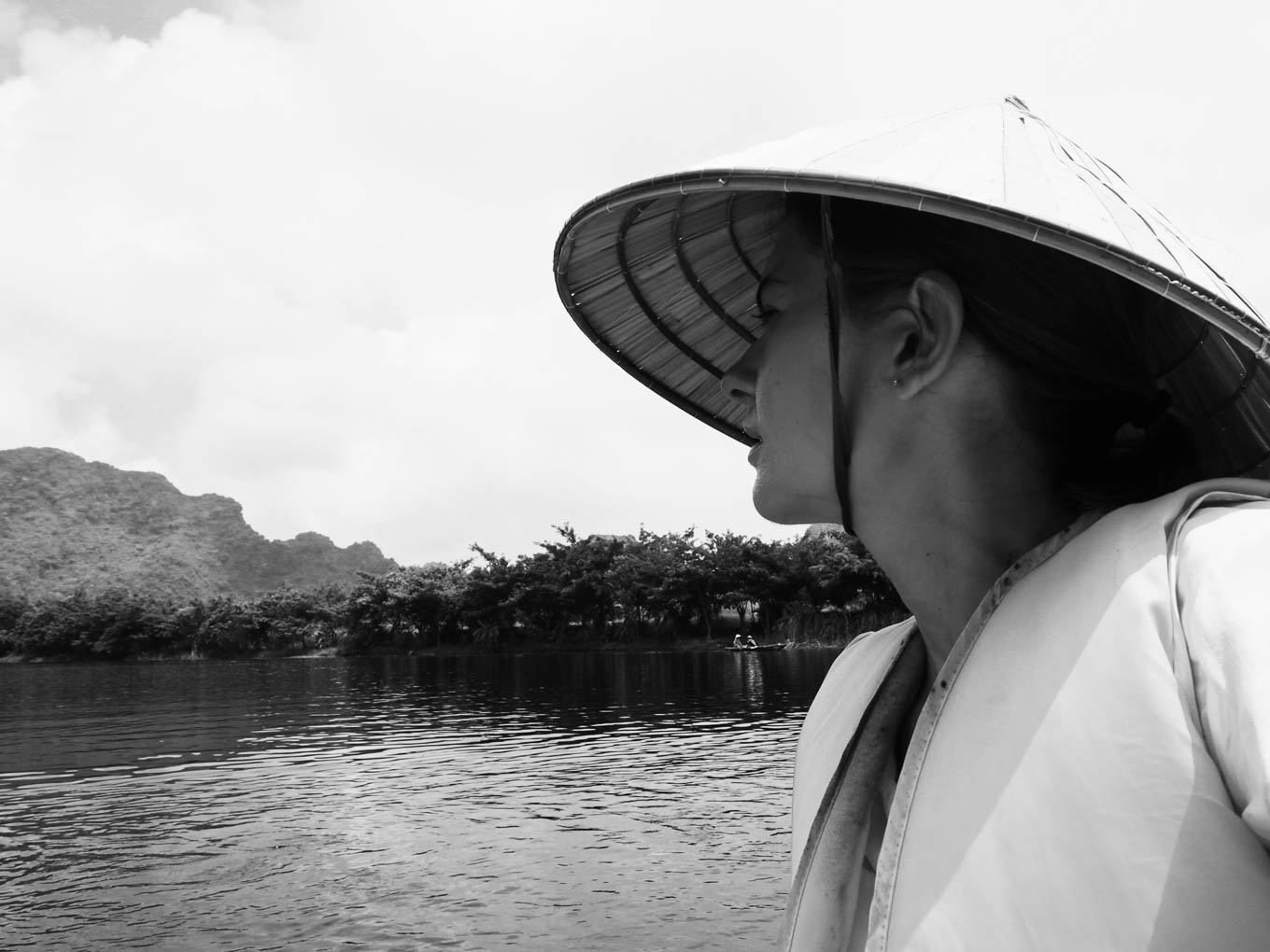 Vietnam Ninh Binh black & white