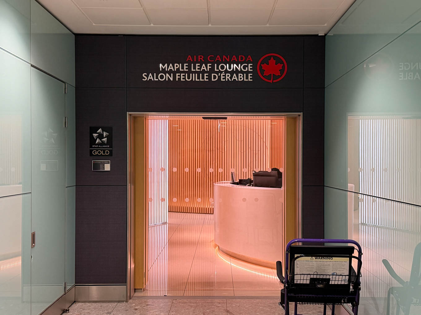 Air Canada lounge Heathrow T2 13