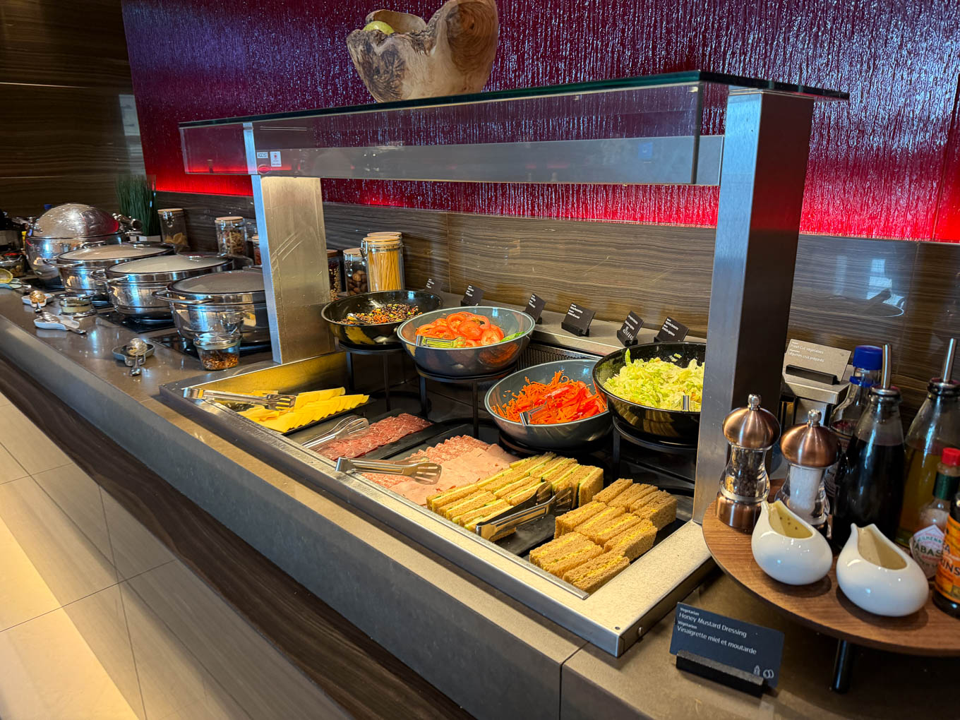 Air Canada lounge Heathrow T2 7
