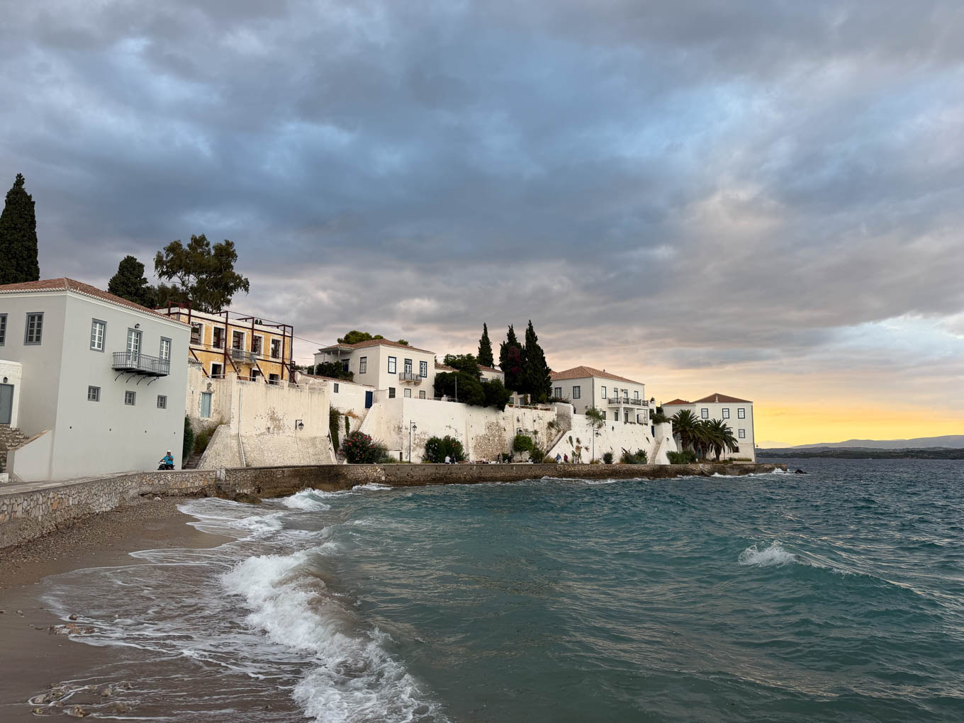 Moody iconic Spetses mansions